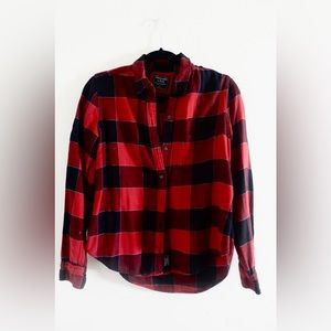 Abercrombie & Fitch flannel long sleeve shirt